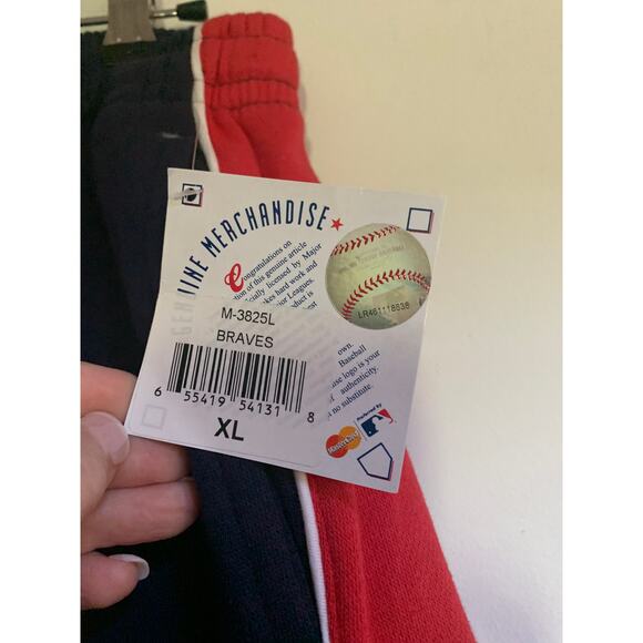 Majestic Genuine Merchandise Atlanta Braves Sweat Pant XL-18 Youth NWT - Picture 7 of 7